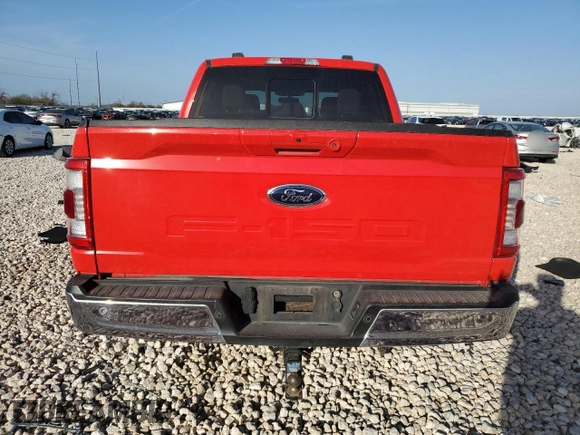 2022 Ford F-150 XL with VIN 1FTFW1E57NKE53207, listed as a Copart auction lot 49219265 with 49,140 mi miles and Salvage Title. Bid and sale history available at carsss.com. Image 6.