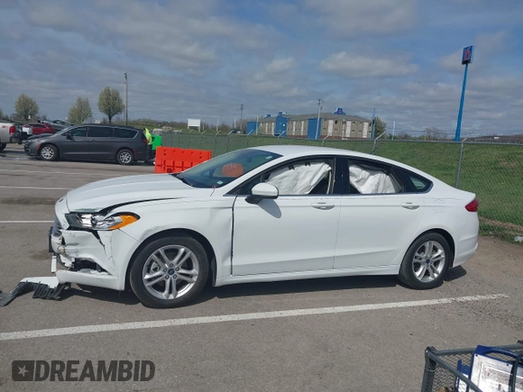 2018 Ford Fusion SE with VIN 3FA6P0HD5JR224594, listed as a IAAI auction lot 41910769 with 41,119 mi miles. Bid and sale history available at carsss.com. Image 13.