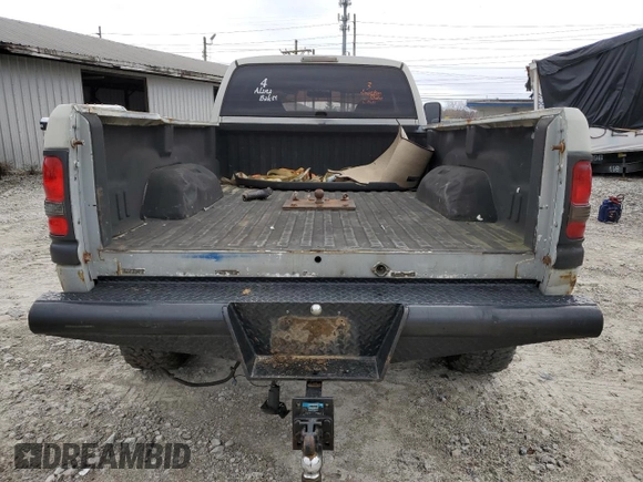 2000 Dodge Ram 2500 with VIN 3B7KF2367YG117410, listed as a Copart auction lot 81840374 with 339,262 mi miles and Salvage Title. Bid and sale history available at carsss.com. Image 6.