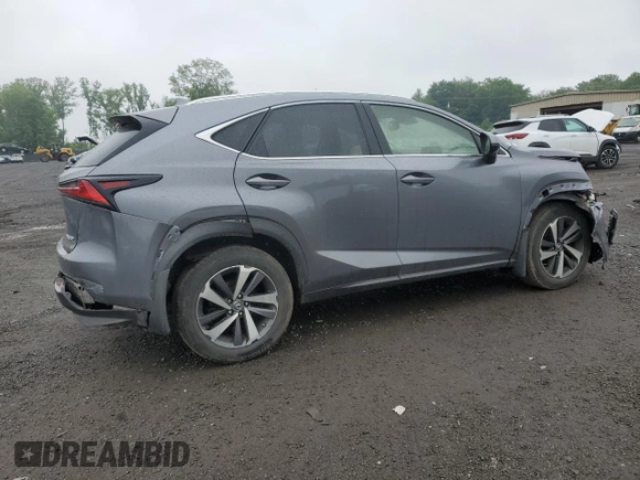 2019 Lexus NX 300 with VIN JTJBARBZ8K2184551, listed as a Copart auction lot 61269935 with 109,215 mi miles and Salvage title. Bid and sale history available at DreamBid. Image 3.