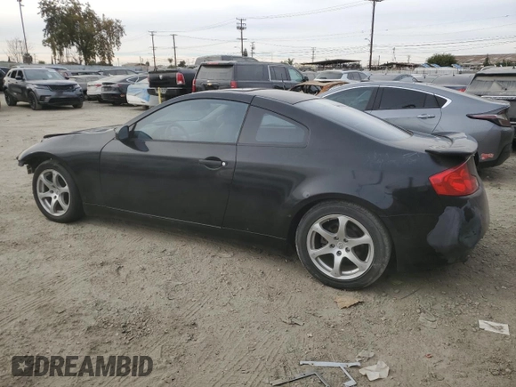 2004 Infiniti G35 Coupe w/Leather with VIN JNKCV54E44M303989, listed as a Copart auction lot 84652384 with 127,747 mi miles and Salvage Title. Bid and sale history available at carsss.com. Image 2.