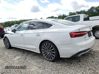 2021 Audi A5 Sportback Premium Plus z VIN WAUCBCF59MA026038, wystawiony jako Copart lot #61085185 z przebiegiem 75 145 mil mil oraz Czysty tytuł • Clean title. Historia ofert i sprzedaży dostępna na DreamBid. Obrazek 2.