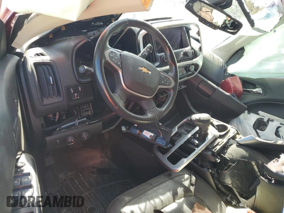 2020 Chevrolet Colorado 4WD ZR2 with VIN 1GCGTEENXL1201197, listed as a Copart auction lot 53338745 with Not provided miles and Salvage title. Bid and sale history available at DreamBid. Image 8.