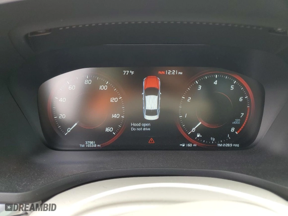 2020 Volvo S60 Inscription with VIN 7JRA22TL4LG064782, listed as a Copart auction lot 46725454 with 37,981 mi miles. Bid and sale history available at carsss.com. Image 9.