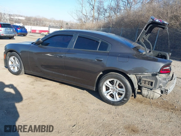 2016 Dodge Charger SE with VIN 2C3CDXBG8GH118523, listed as a IAAI auction lot 41705202 with 106,090 mi miles and . Bid and sale history available at carsss.com. Image 3.