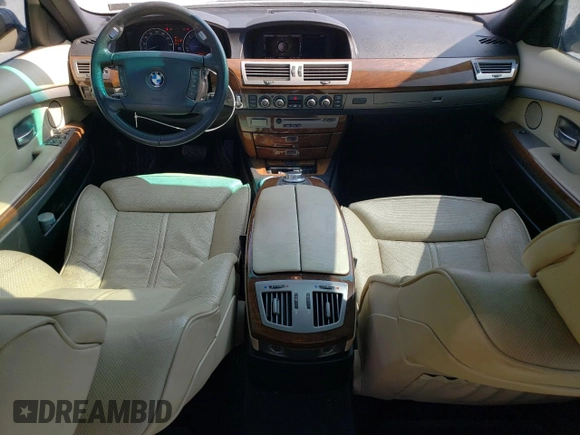 2008 BMW 7 Series 750Li with VIN WBAHN83528DT79871, listed as a Copart auction lot 71580164 with 117,414 mi miles and Clean Title. Bid and sale history available at DreamBid. Image 8.
