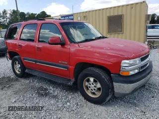 2001 Chevrolet Tahoe LT with VIN 1GNEC13T21J242185, listed as a Copart auction lot 70806464 with 366,102 mi miles and Salvage Title. Bid and sale history available at carsss.com. Image 4.