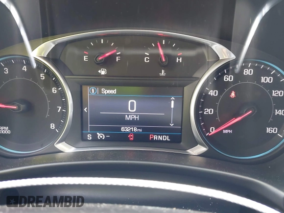 2019 Chevrolet Equinox LT with VIN 2GNAXKEV3K6197523, listed as a IAAI auction lot 42392477 with 63,218 mi miles and . Bid and sale history available at DreamBid. Image 7.