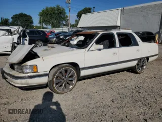 1995 Cadillac DeVille z VIN 1G6KD52BXSU231723, wystawiony jako Copart lot #41523425 z przebiegiem Nie podano mil oraz Nie do naprawy • Non repairable. Historia ofert i sprzedaży dostępna na DreamBid. Obrazek 1.