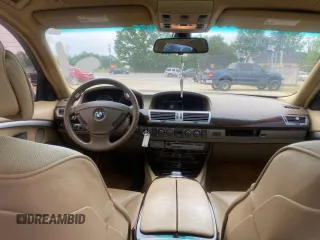 2007 BMW 7 Series 750Li with VIN WBAHN83547DT65694, listed as a Copart auction lot 56299075 with 167,510 mi miles and Clean Title. Bid and sale history available at DreamBid. Image 9.