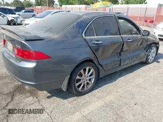 2006 Acura TSX with VIN JH4CL96846C009635, listed as a IAAI auction lot 42573741 with 153,672 mi miles and . Bid and sale history available at DreamBid. Image 4.
