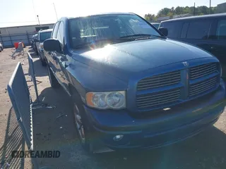 2005 Dodge 1500 SLT with VIN 1D7HA18D55S361254, listed as a IAAI auction lot 41867620 with 160,321 mi miles. Bid and sale history available at carsss.com. Image 1.