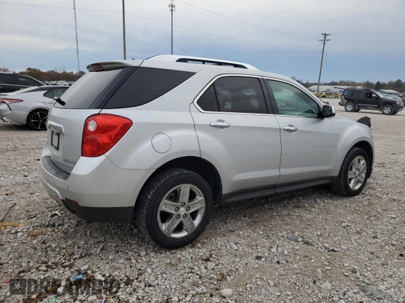 2014 Chevrolet Equinox LTZ with VIN 2GNFLHEK3E6210320, listed as a Copart auction lot 80425524 with 148,106 mi miles and Salvage Title. Bid and sale history available at carsss.com. Image 3.