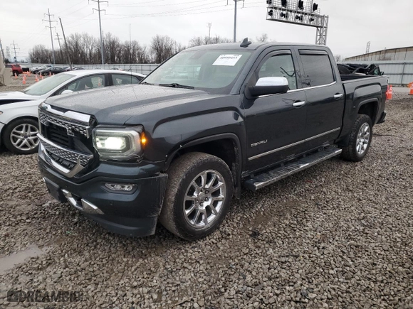 2018 GMC Sierra 1500 Denali with VIN 3GTU2PEC6JG231540, listed as a Copart auction lot 87254784 with 119,820 mi miles and Salvage Title. Bid and sale history available at carsss.com. Image 1.