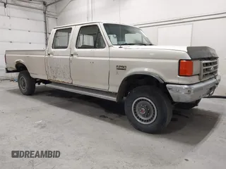 1991 Ford F-350 with VIN 2FTJW36M6MCA54545, listed as a IAAI auction lot 42103955 with 70,602 mi miles and . Bid and sale history available at DreamBid. Image 1.