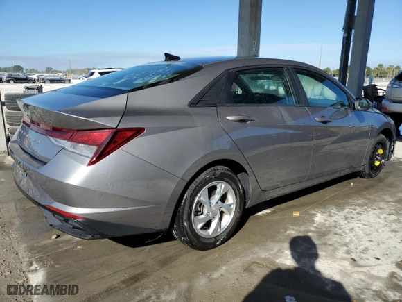 2023 Hyundai Elantra SE with VIN KMHLL4AG0PU445621, listed as a Copart auction lot 83315924 with 18,347 mi miles and Salvage Title. Bid and sale history available at carsss.com. Image 3.