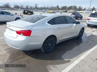 2017 Chevrolet Impala LT with VIN 1G1105S38HU194315, listed as a IAAI auction lot 41701022 with 96,567 mi miles and . Bid and sale history available at DreamBid. Image 4.