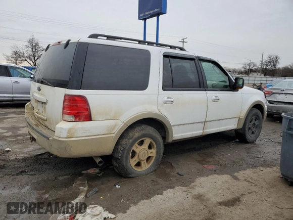 2006 Ford Expedition Eddie Bauer with VIN 1FMFU18566LA93257, listed as a Copart auction lot 42687895 with 180,991 mi miles and Salvage Title. Bid and sale history available at carsss.com. Image 3.