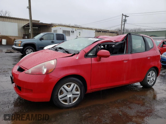 2008 Honda Fit with VIN JHMGD37498S044820, listed as a Copart auction lot 50344925 with 0 mi miles and Salvage Title. Bid and sale history available at carsss.com. Image 1.