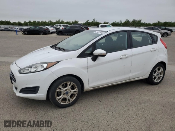 2015 Ford Fiesta SE with VIN 3FADP4EJ4FM127111, listed as a Copart auction lot 54515845 with 174,027 mi miles and Salvage Title. Bid and sale history available at carsss.com. Image 1.