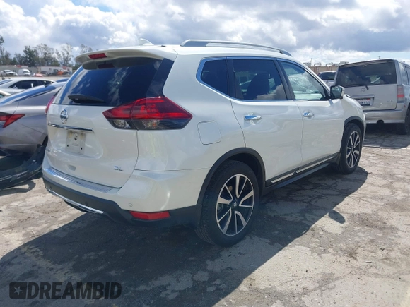 2019 Nissan Rogue SL with VIN 5N1AT2MT2KC794816, listed as a IAAI auction lot 41784087 with 50,655 mi miles and . Bid and sale history available at DreamBid. Image 4.