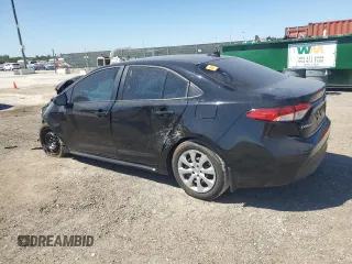 2025 Toyota Corolla LE with VIN 5YFB4MDE9SP238464, listed as a Copart auction lot 49441505 with 4,712 mi miles and Non Repairable. Bid and sale history available at carsss.com. Image 2.