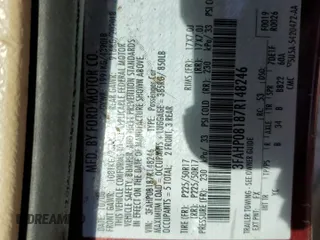 2007 Ford Fusion SEL with VIN 3FAHP08187R148246, listed as a Copart auction lot 48866985 with 167,293 mi miles and Salvage Title. Bid and sale history available at carsss.com. Image 14.