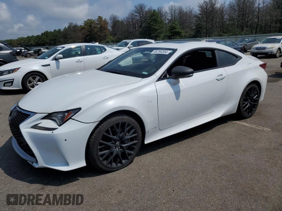 2016 Lexus RC 350 F Sport with VIN JTHSE5BC5G5006161, listed as a Copart auction lot 65256264 with 94,976 mi miles and Non repairable. Bid and sale history available at DreamBid. Image 1.
