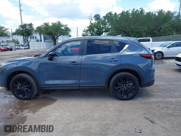 2024 Mazda CX-5 S Carbon Edition with VIN JM3KFBCL3R0505477, listed as a IAAI auction lot 42245851 with 17,954 mi miles and . Bid and sale history available at DreamBid. Image 14.