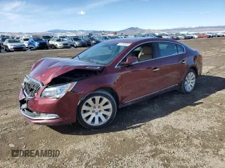 2016 Buick LaCrosse Premium I with VIN 1G4GE5G36GF147956, listed as a Copart auction lot 47256905 with Not provided miles and Salvage title. Bid and sale history available at DreamBid. Image 1.