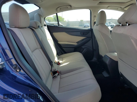 2018 Subaru Impreza Premium with VIN 4S3GKAD69J3608886, listed as a Copart auction lot 59051215 with 43,326 mi miles and Salvage title. Bid and sale history available at DreamBid. Image 10.