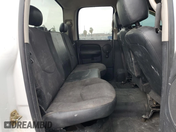 2005 Dodge Ram 2500 SLT with VIN 3D7KR28C55G708083, listed as a Copart auction lot 72551834 with 0 mi miles and Salvage Title. Bid and sale history available at carsss.com. Image 10.