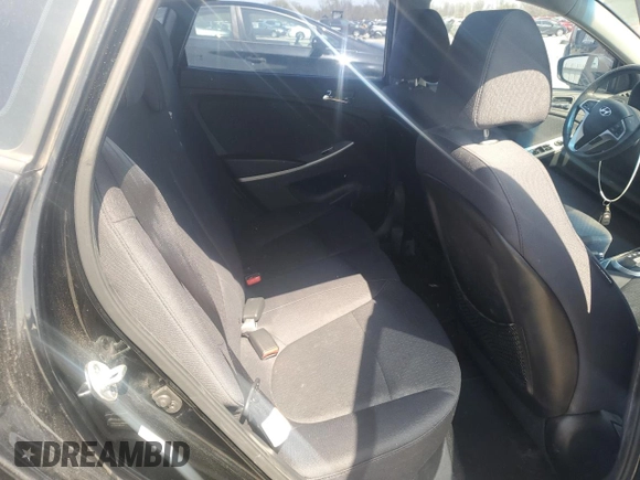 2013 Hyundai Accent SE z VIN KMHCU5AE1DU075065, wystawiony jako Copart lot #51508615 z przebiegiem 196 419 mil mil oraz Czysty tytuł • Clean title. Historia ofert i sprzedaży dostępna na DreamBid. Obrazek 10.