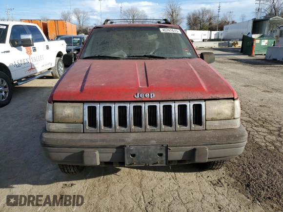 1994 Jeep Grand Cherokee Laredo with VIN 1J4GZ58S9RC219231, listed as a Copart auction lot 45741615 with 95,565 mi miles and Salvage Title. Bid and sale history available at carsss.com. Image 5.