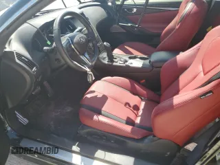 2022 Infiniti Q60 Red Sport 400 with VIN JN1FV7LL7NM680945, listed as a Copart auction lot 69774344 with 9,036 mi miles and Salvage title. Bid and sale history available at DreamBid. Image 7.