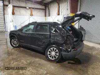 2019 Jeep Cherokee Altitude with VIN 1C4PJMLX4KD126188, listed as a Copart auction lot 41834845 with 109,405 mi miles and Salvage title. Bid and sale history available at DreamBid. Image 2.