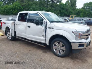 2018 Ford F-150 XL with VIN 1FTEW1EG5JFA30240, listed as a IAAI auction lot 42124343 with 102,361 mi miles and . Bid and sale history available at DreamBid. Image 1.