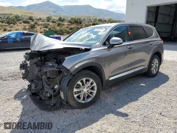 2019 Hyundai Santa Fe SE with VIN 5NMS2CAD9KH010261, listed as a Copart auction lot 59548605 with 139,268 mi miles and Salvage title. Bid and sale history available at DreamBid. Image 1.