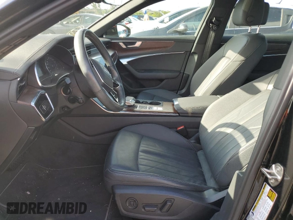 2019 Audi A6 Premium with VIN WAUK2AF2XKN033608, listed as a Copart auction lot 49681603 with 0 mi miles. Bid and sale history available at carsss.com. Image 7.