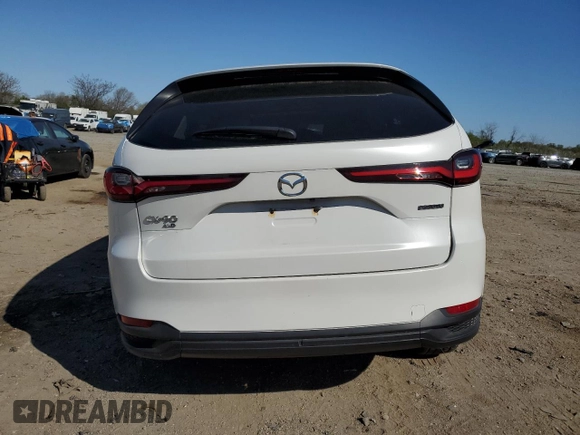 2024 Mazda CX-90 Preferred Plus with VIN JM3KKCHD1R1150001, listed as a Copart auction lot 53493415 with Not Provided miles and Non Repairable. Bid and sale history available at DreamBid. Image 6.