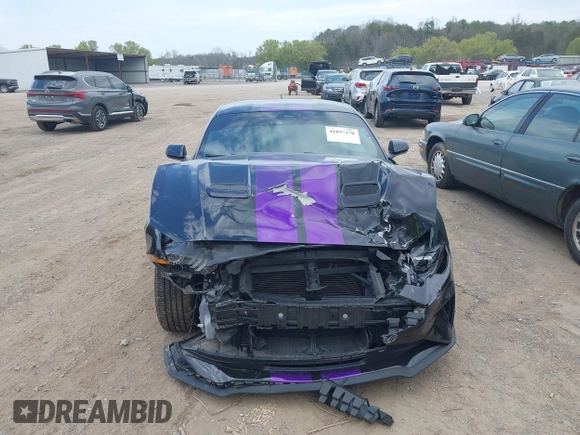 2022 Ford Mustang EcoBoost with VIN 1FA6P8TH4N5136069, listed as a IAAI auction lot 41897170 with 42,217 mi miles and . Bid and sale history available at DreamBid. Image 12.