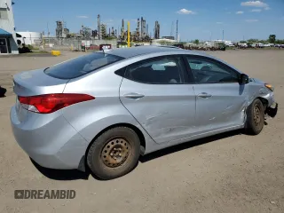 2013 Hyundai Elantra GLS with VIN 5NPDH4AE4DH262205, listed as a Copart auction lot 58466865 with 94,201 mi miles and Salvage title. Bid and sale history available at DreamBid. Image 3.