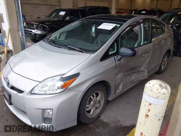 2010 Toyota Prius II with VIN JTDKN3DU8A0024122, listed as a IAAI auction lot 41655391 with 125,071 mi miles and . Bid and sale history available at DreamBid. Image 17.