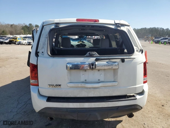 2012 Honda Pilot EX-L with VIN 5FNYF3H59CB042692, listed as a Copart auction lot 48790495 with 203,674 mi miles and Salvage Title. Bid and sale history available at carsss.com. Image 6.