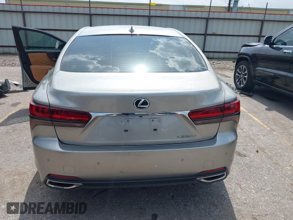 2021 Lexus LS 500 with VIN JTHD51FFXM5015102, listed as a IAAI auction lot 42504243 with 46,782 mi miles and . Bid and sale history available at DreamBid. Image 16.