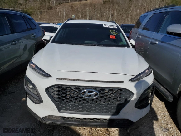 2021 Hyundai Kona SEL with VIN KM8K2CAA1MU631877, listed as a Copart auction lot 47618925 with 66,756 mi miles and Salvage Title. Bid and sale history available at carsss.com. Image 5.