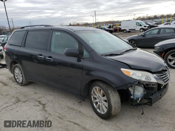 2014 Toyota Sienna Ltd with VIN 5TDDK3DC6ES086534, listed as a Copart auction lot 48056065 with 229,927 mi miles and Salvage Title. Bid and sale history available at carsss.com. Image 4.