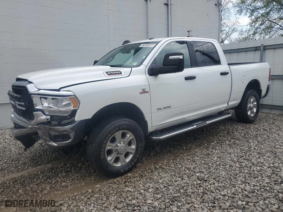 2024 Ram 2500 Big Horn with VIN 3C6UR5DL1RG343439, listed as a Copart auction lot 52501695 with 23,171 mi miles and Clean Title. Bid and sale history available at carsss.com. Image 1.