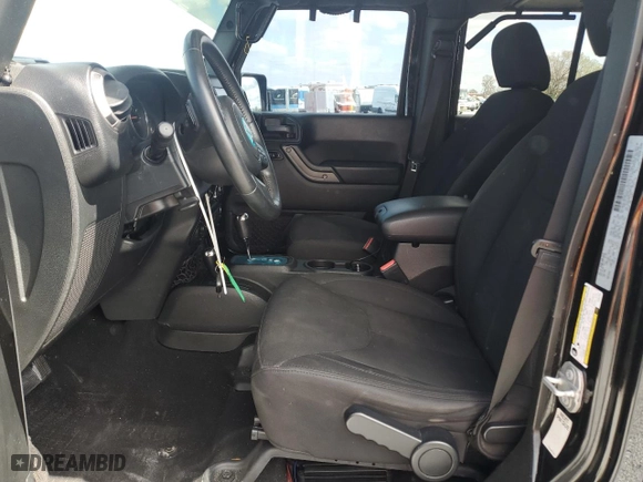2018 Jeep Wrangler JK Unlimited Sport S with VIN 1C4HJWDG0JL882703, listed as a Copart auction lot 45853765 with 92,510 mi miles and Salvage Title. Bid and sale history available at carsss.com. Image 7.