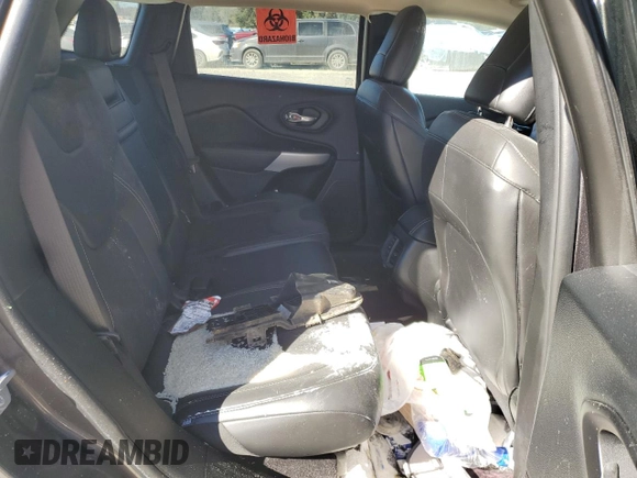 2018 Jeep Cherokee Latitude Plus with VIN 1C4PJLLX2JD563485, listed as a Copart auction lot 45636165 with 69,238 mi miles and Salvage Title. Bid and sale history available at DreamBid. Image 12.